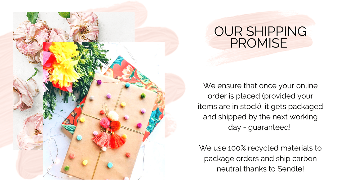 Carbon neutral shipping and sustainable packaging